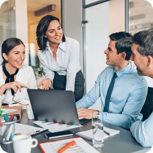 Business meeting with Capital Hackers